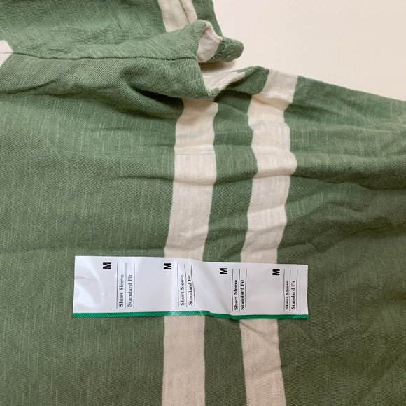 Goodfellow & Co Cotton Crewneck Tee Green Large - Picture 6 of 6